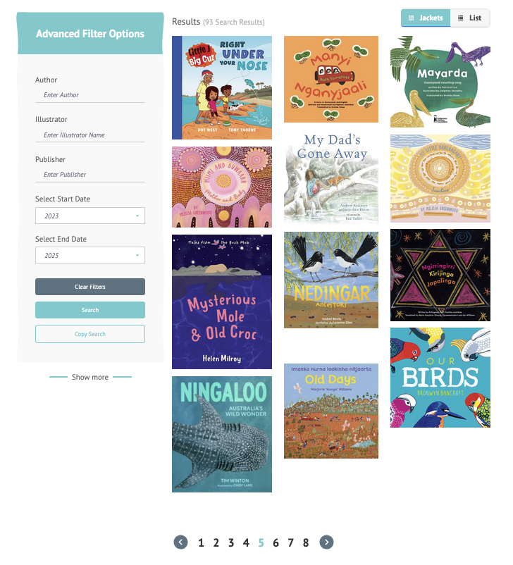 Publishing bonanza! We've added 93 children's books published between 2023-2025 by + about Aboriginal and Torres Strait Islander Peoples - free database here ncacl.org.au/atsi-resource/…