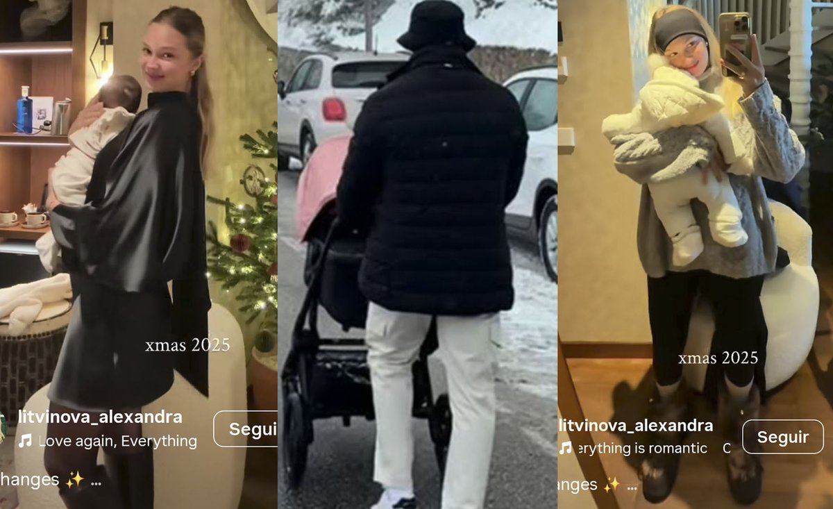 Cómo nos cambia la vida: la Navidad de Alexis Sánchez con su pareja y su hija recién nacida lacuarta.com/glamorama/noti…