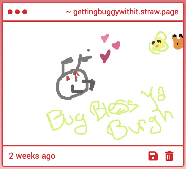 Burghcastelia's tweet photo. AWWWW very cute bugs thank you!!!!!!!!!!!!!! https://t.co/uBGAxPca0W
