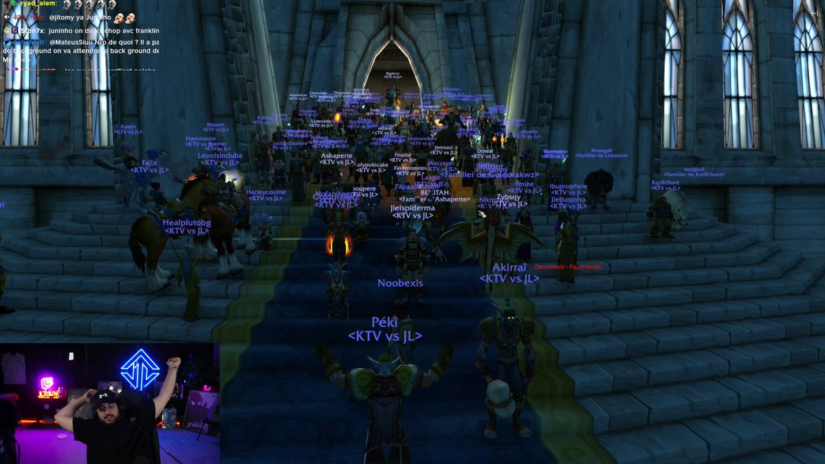LE RUSH WOW HARDCORE TOUCHE A SA FIN !

KTV REMPORTE CE RUSH AVEC 350 POINTS.

A savoir :
- Wati est DERNIER ;
- Zongo est le PREMIER du Rush ;
- Tomy est 18ème et ira sur NRP ;
- Kamel, pick chez JL ira sur GTA RP ;
- JL aurait gagné si Wati n'était pas mort.