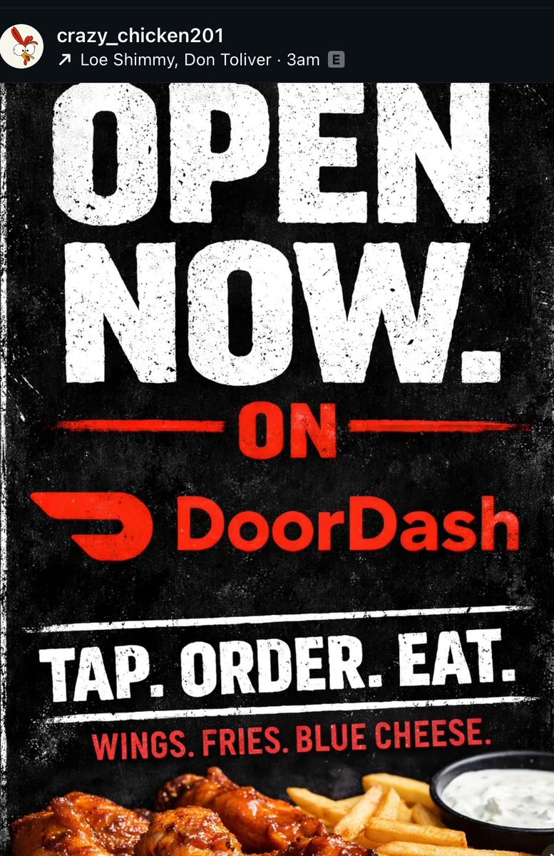 CrazyChickenLLC's tweet image. Under a new name Crazy Chicken if you missed us we are here to serve you the best tasting wings