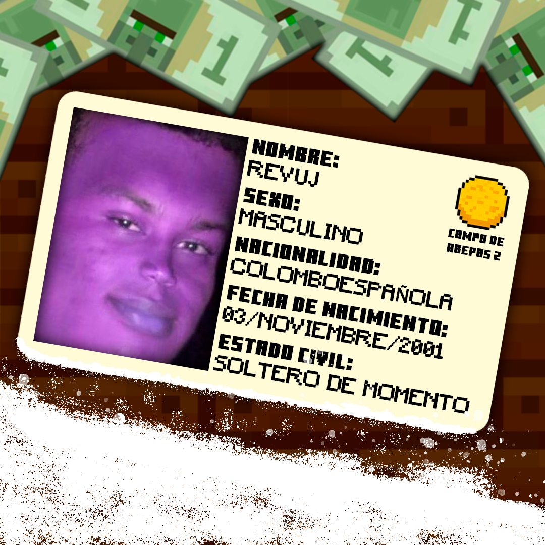 CampoDeArepas2's tweet image. Penúltimo Participante Confirmado | @Revuj3  Bienvenido al CAMPO DE AREPAS 2 negrito ojos claros 🎱🇨🇴