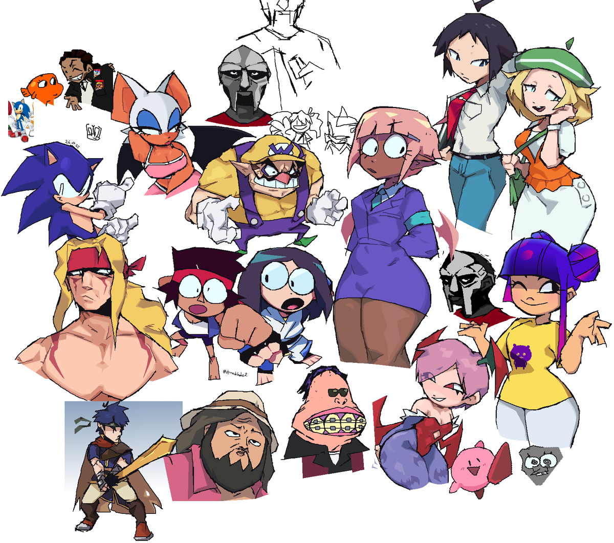 dynablade2's tweet image. other doodle dumps from this year