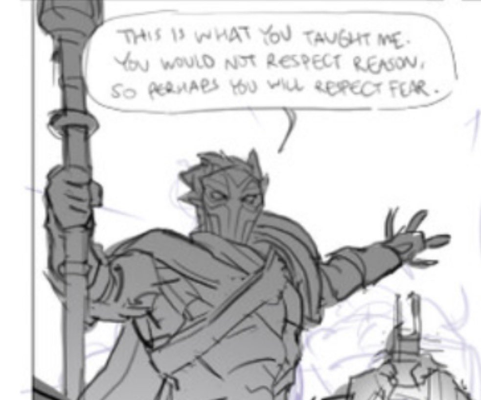 Dreamy sigh nothing matters to me more than WIP Viktor from his and Jayce’s LoR comic 🩷 what a polite old man