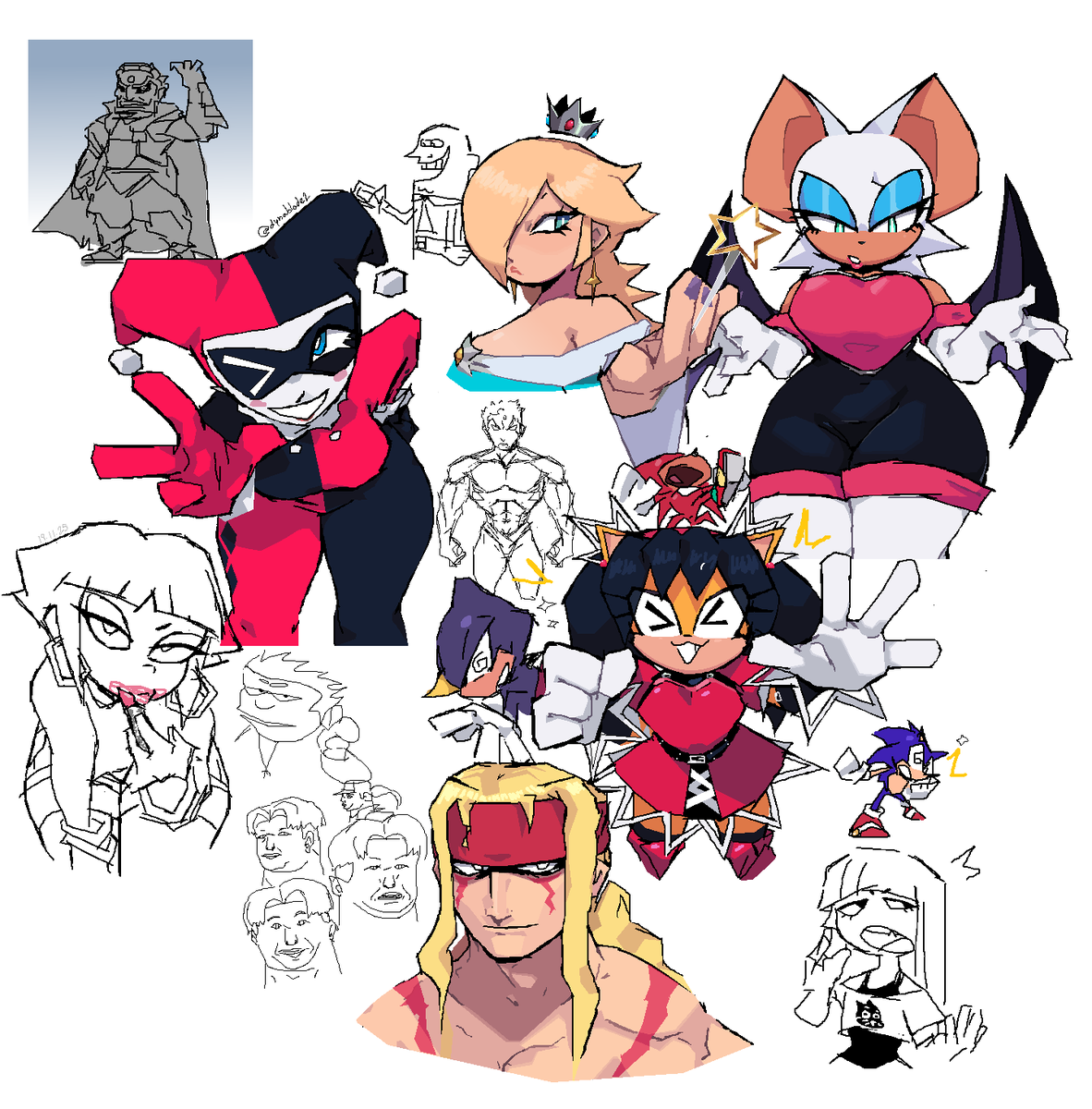 dynablade2's tweet image. other doodle dumps from this year