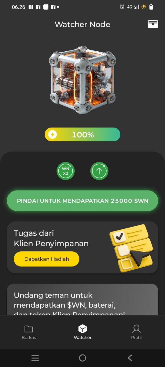 Ratmini363's tweet photo. Launching Watcher Node to secure @DeNetPro storage network, live from Indonesia! #WatchersEverywhere https://t.co/V9vXUr62Ft
