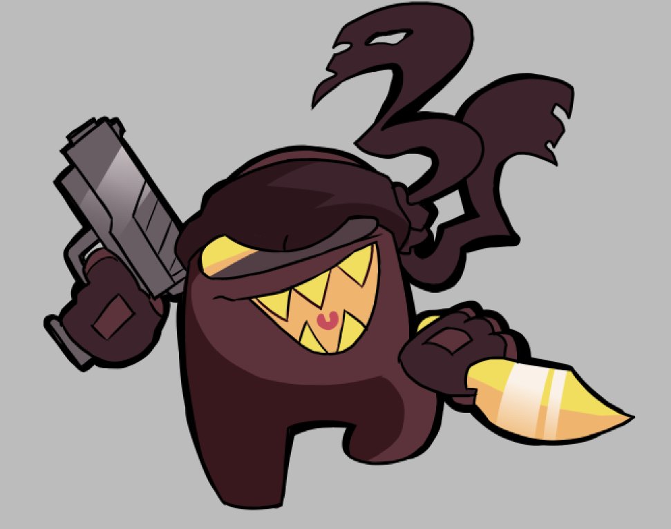 The_Qski_Guy's tweet image. Todays doodles 
#vsimpostorv4