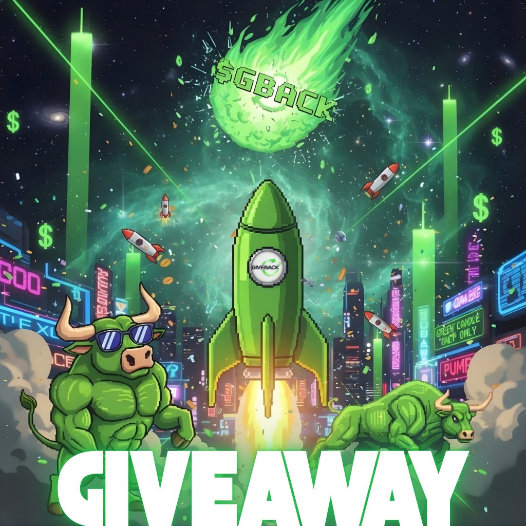 🎁 SPECIAL GIVEAWAY ALERT! 🎁

We want to celebrate the amazing GIVEBACK community with a New Year’s surprise! 🥂

One lucky winner will walk away with $100 in $GBACK before the clock strikes midnight on New Year`s Eve! 

To enter: 
✅ Repost this tweet 
✅ Comment below 
✅ Tag
