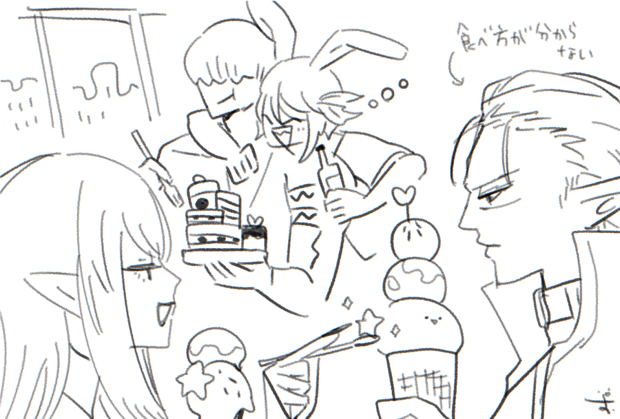 「オケコンでヘビー級の新規SSあったよ!」と聞いて、一瞬で描いた想像絵 