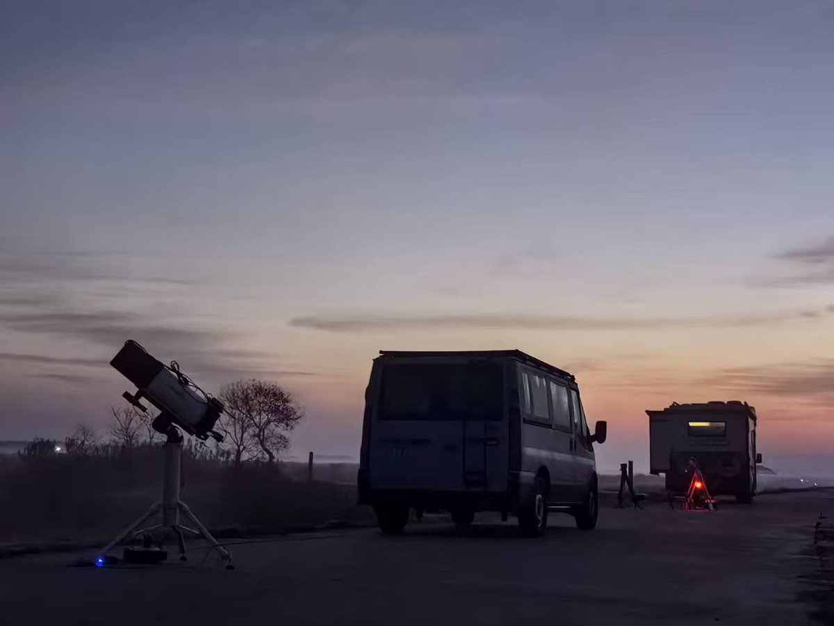 chuhongming's tweet photo. 周末，在崇明岛观星，尝试用ASIAir的多目标功能拍了近100个天区，太方便了 https://t.co/dJlb6cNC5i