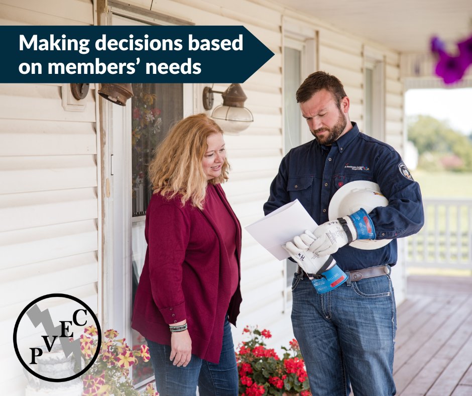 As we close another year, we want to say thank you to our members. Your trust and support continue to power everything we do at PVEC. From strengthening our electric system to shaping smarter energy policies, every decision we make comes back to serving you.