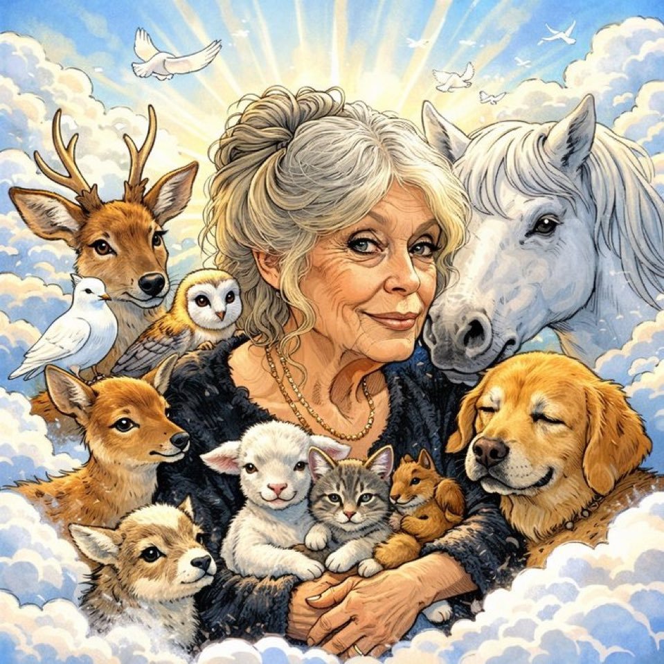 Au revoir, avec des vœux infinis #bridgettebardot 🥀