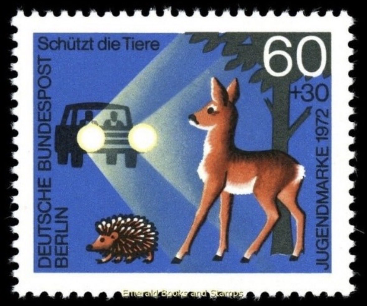 CocchiDeer's tweet image. I would send more letters if all the stamps looked like this