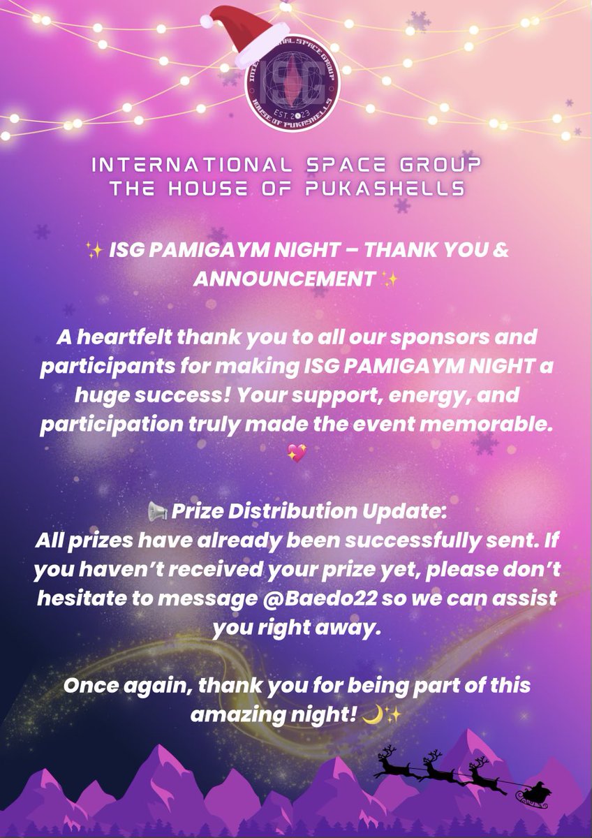 🐚 ISG 🌐 The House of Pukashells tweet media