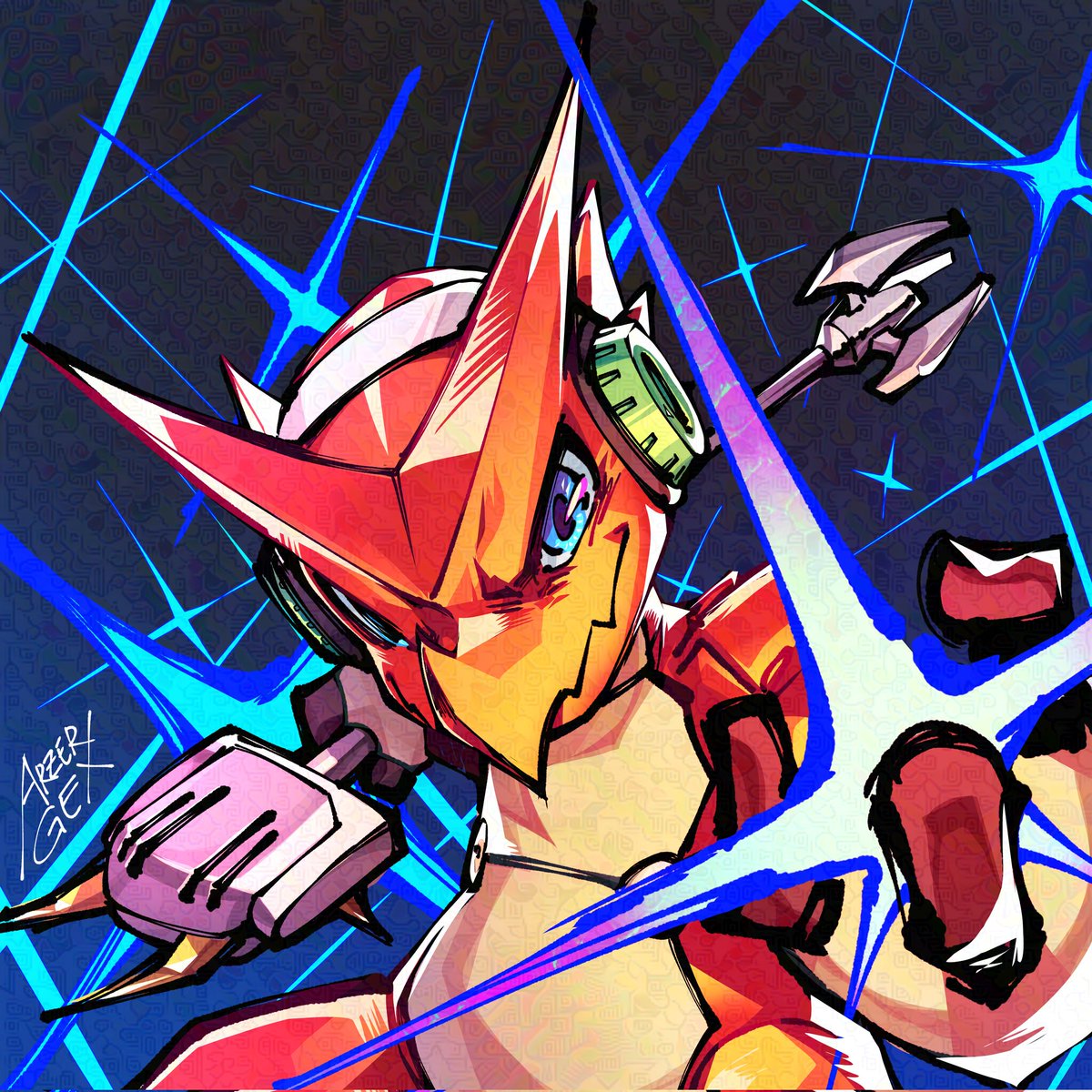 arzergex's tweet image. SHOUTMON
Commissions for: @AliceStudios22 &amp;amp; @Drashiro

#gamedev #indiedev #indiegame
#digimon #デジモン #NetDriver 
1/2