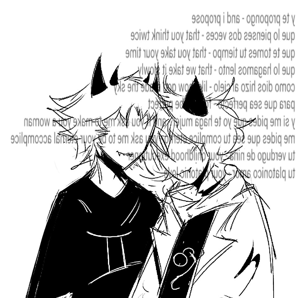 typegany7's tweet photo. eternal accomplice #solnep #homestuck https://t.co/ELoHW8qSjX