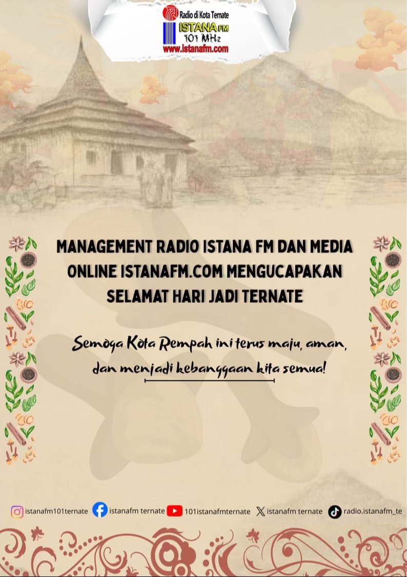 Istana FM Ternate tweet media