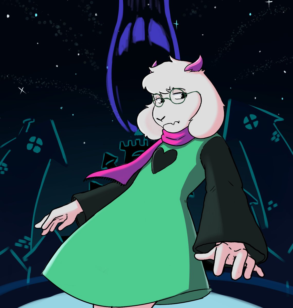 Railsei #deltarunefanart #Ralsei #DELTARUNE