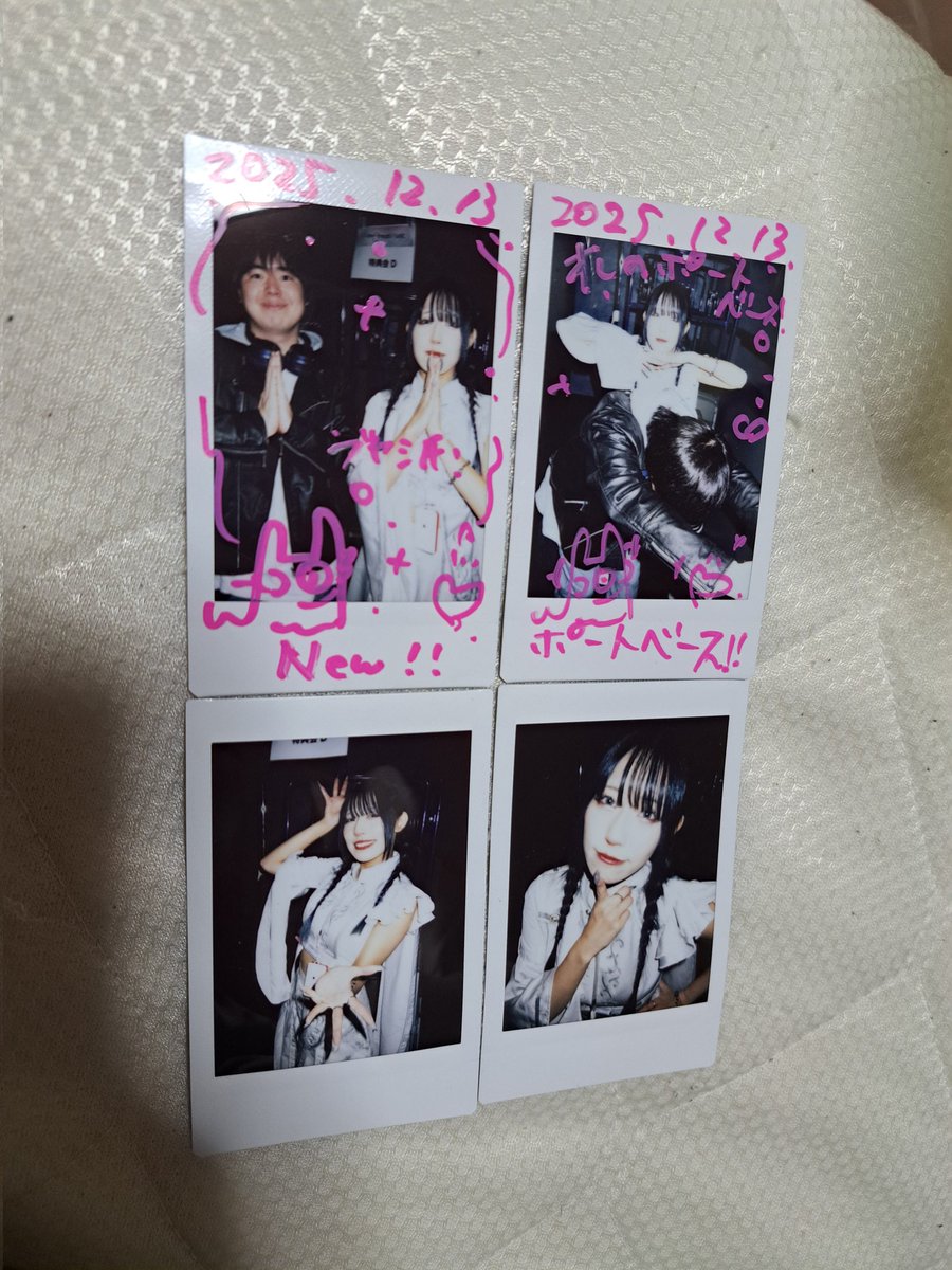 ジエメイ　チェキ券　10枚セット ジエメイ チェキ券 10枚セット サインコメント有りチェキ券10枚セット(+1