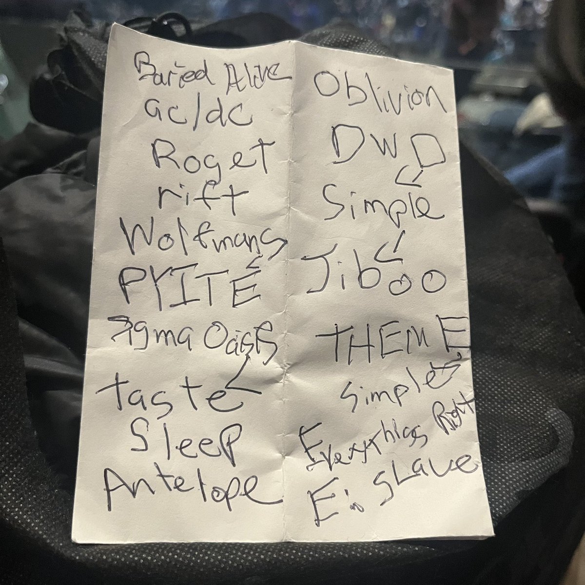 artfaix's tweet image. Sunday #phish #yemsg