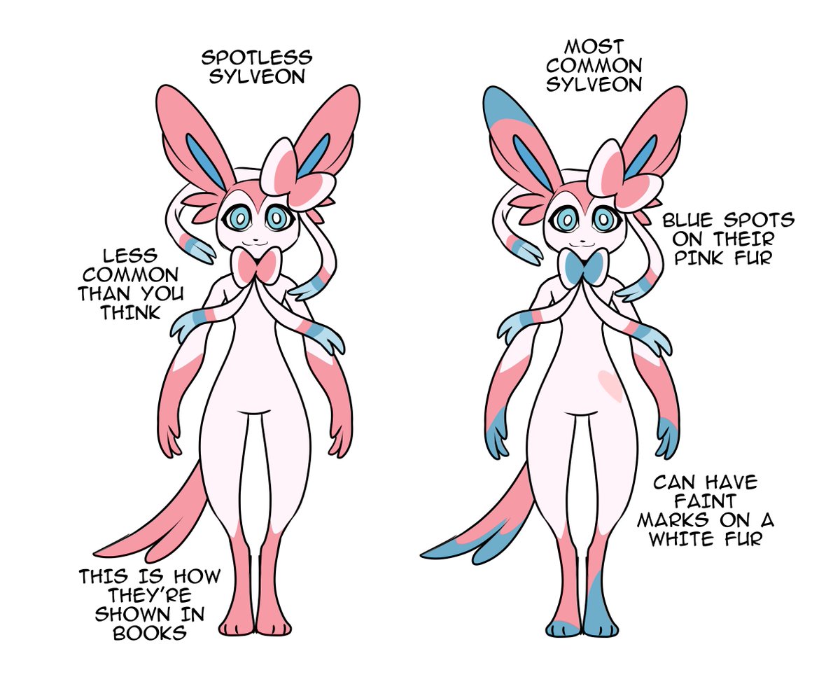 odeko_yma's tweet photo. "For your character Pix, is the ear just a fun little detail like a birth mark?" -> Let this be my excuse to show my fancanon for Sylveon's line in my AU
https://t.co/2AnyKkPo8j https://t.co/R8urPkMtOs