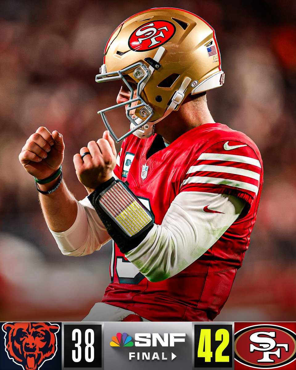 FINAL: @49ers keep #1 seed hopes alive in offensive showdown! https://t.co/cvkvJfZHzr