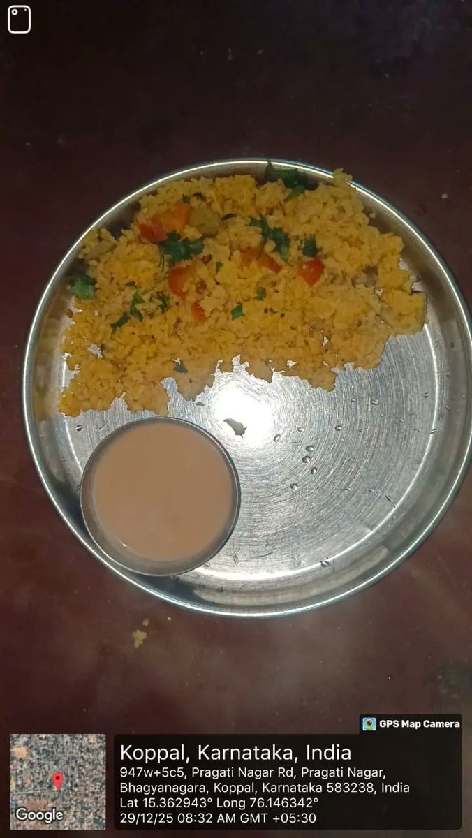 dbrars833's tweet photo. Breakfast  #SocialAudit_SWDMeals #SocialWelfare_Karnataka https://t.co/wafK9tdpv8