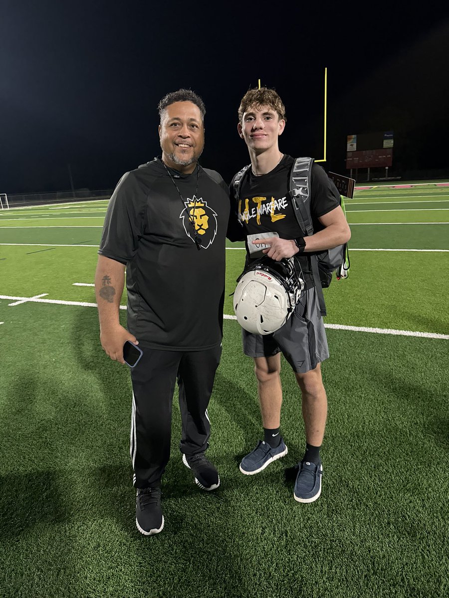 _noahmoeller's tweet photo. #AGTG After a great camp and conversation with @CoachJoeNieves, I’m beyond blessed to have received an offer from Warner University!! 
@WarnerUFootball https://t.co/MAflpOjWfO