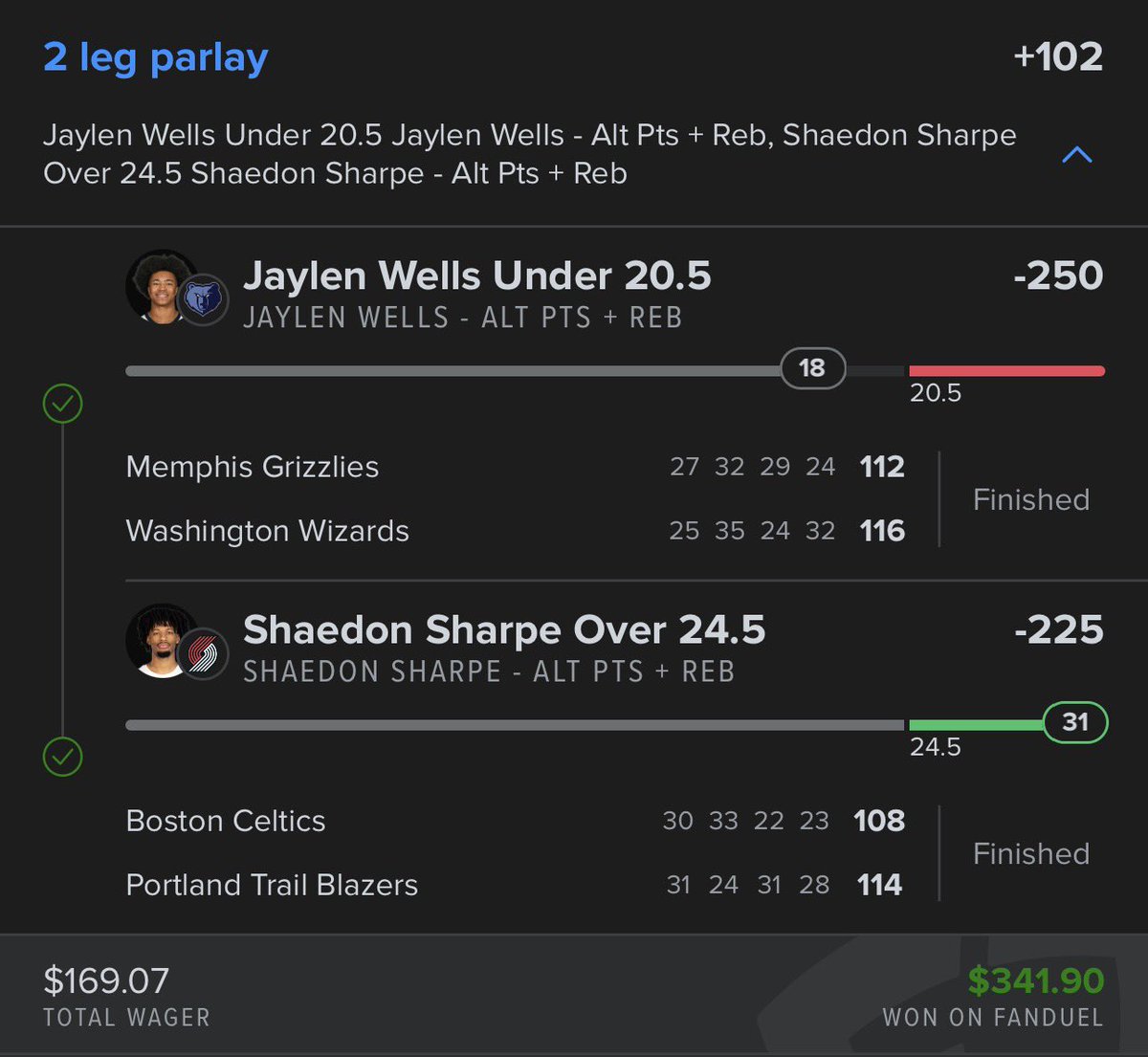 Stacking50s's tweet image. You gotta start with 25$ and hit a +100 3x a day