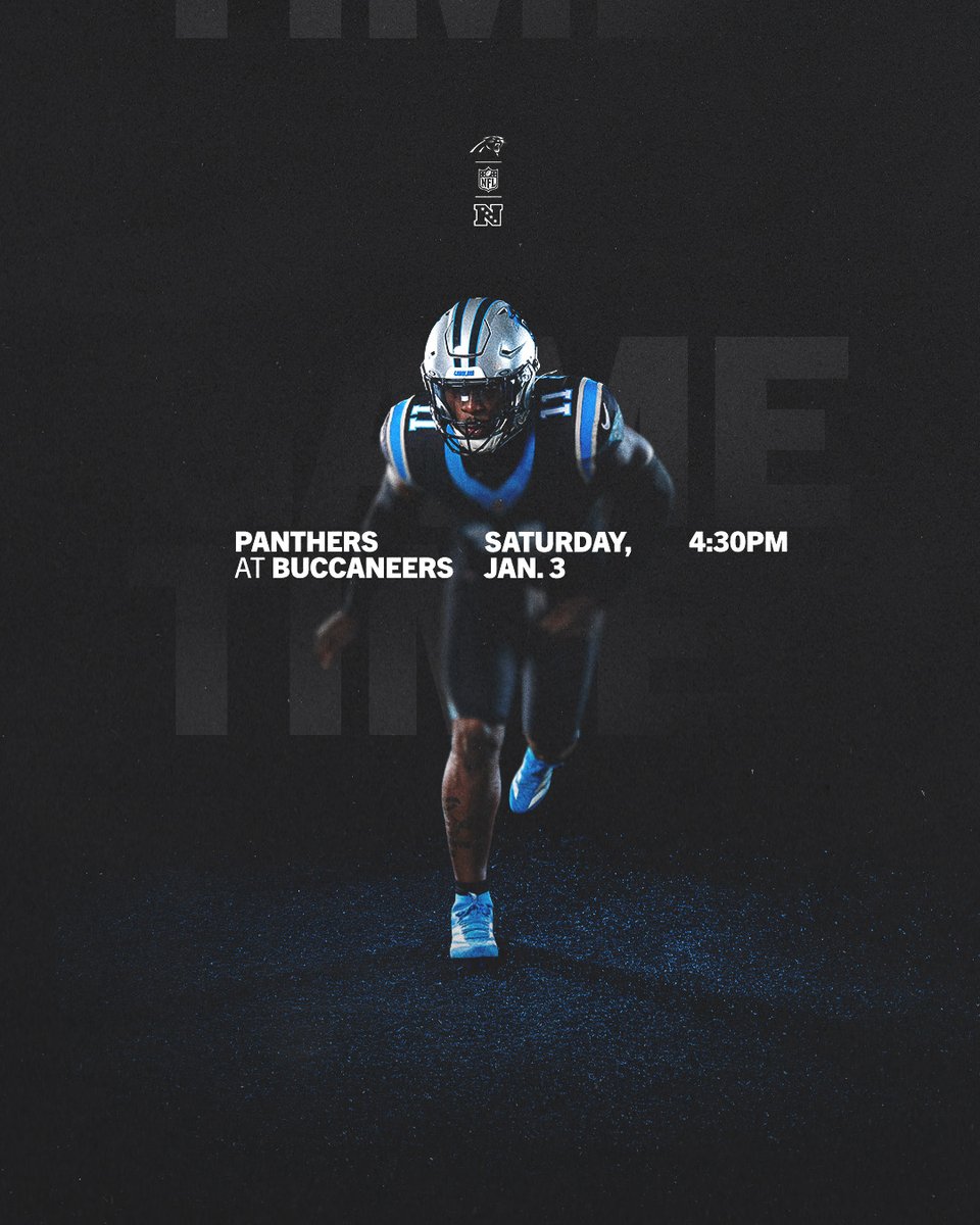 Panthers's tweet image. See you Saturday