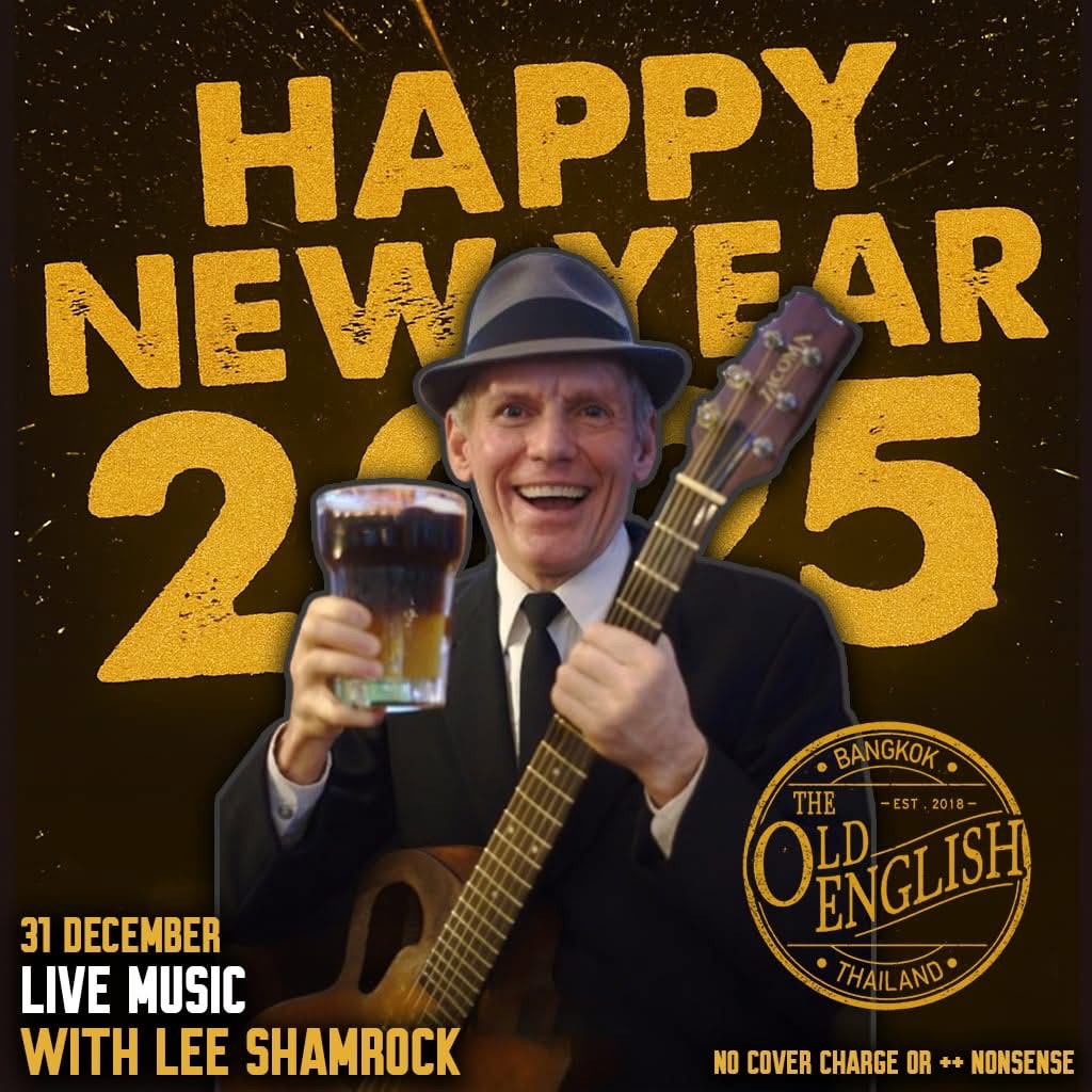 Bring in the new year with something different. Lee Shamrock. Who has performed in our boozer 52 times in the past year.