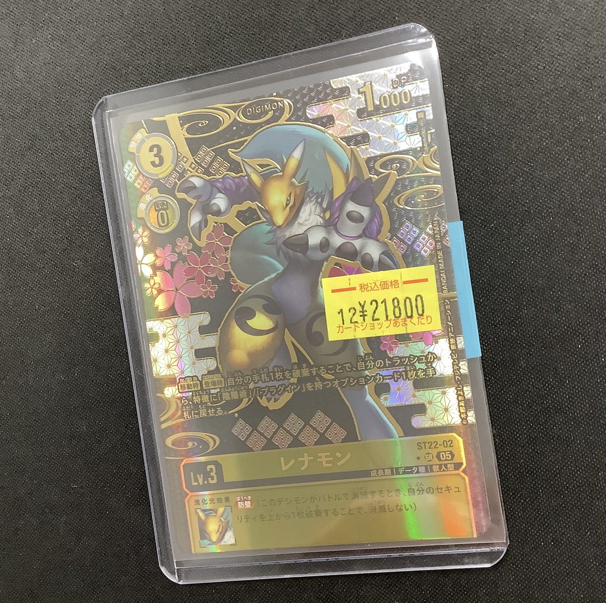 デジカ レナモン 希少レア 1枚 デジカ レナモン 希少レア 1枚
