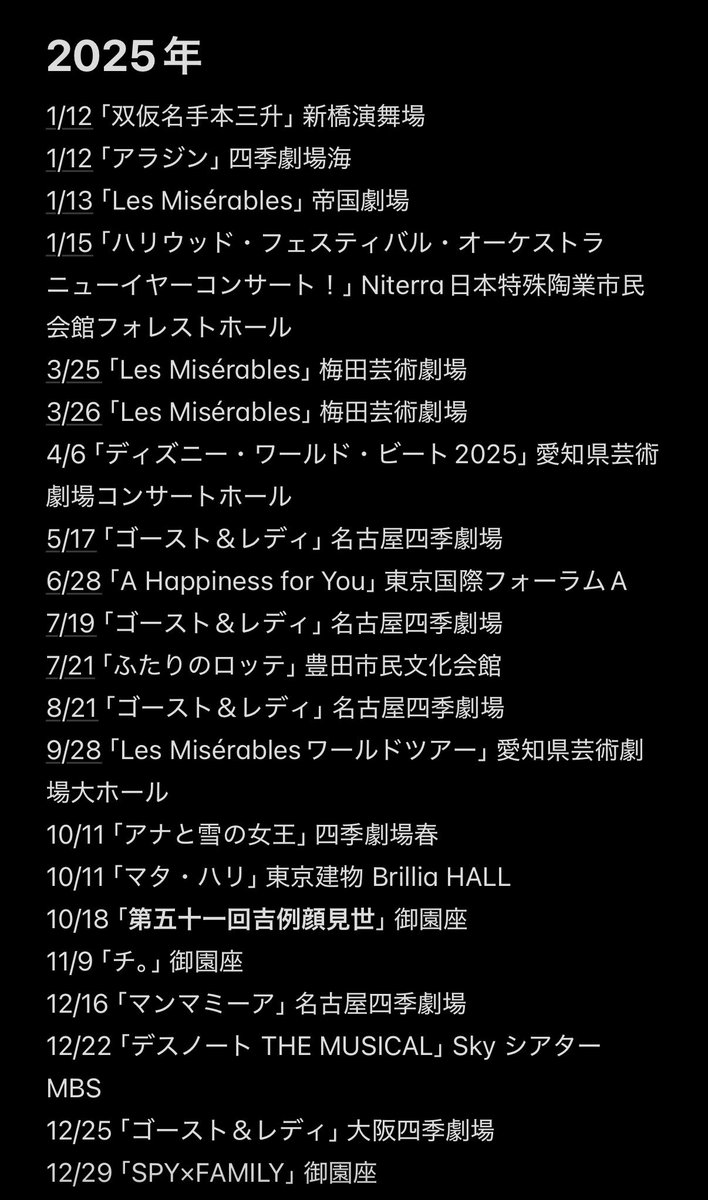 今年一年いろんな作品と俳優さんに出会えたことに感謝☺️