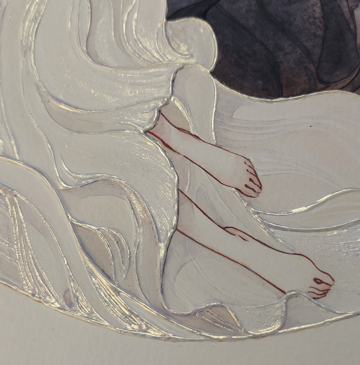 「あまりにも良い」|小嶌❇個展4/1(土)〜4/13(木)のイラスト