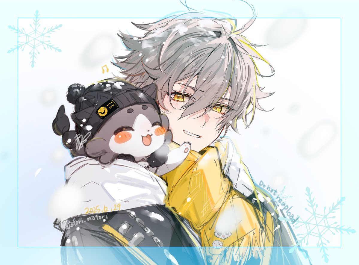 atori_matori's tweet image. ❄と穹くんとキメラ