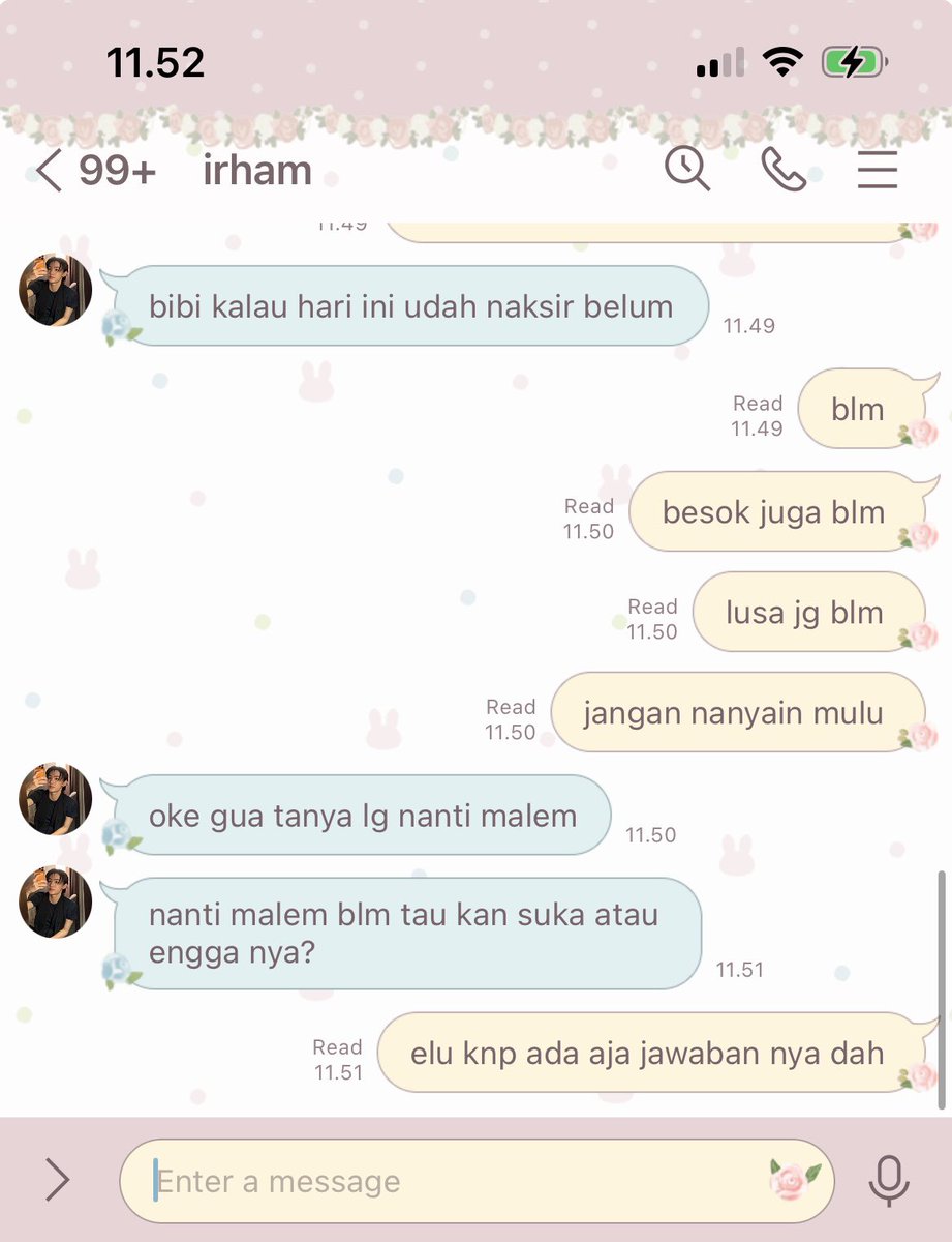 jourosalie's tweet image. irham dan 1001 cara nya meluluhkan bibi