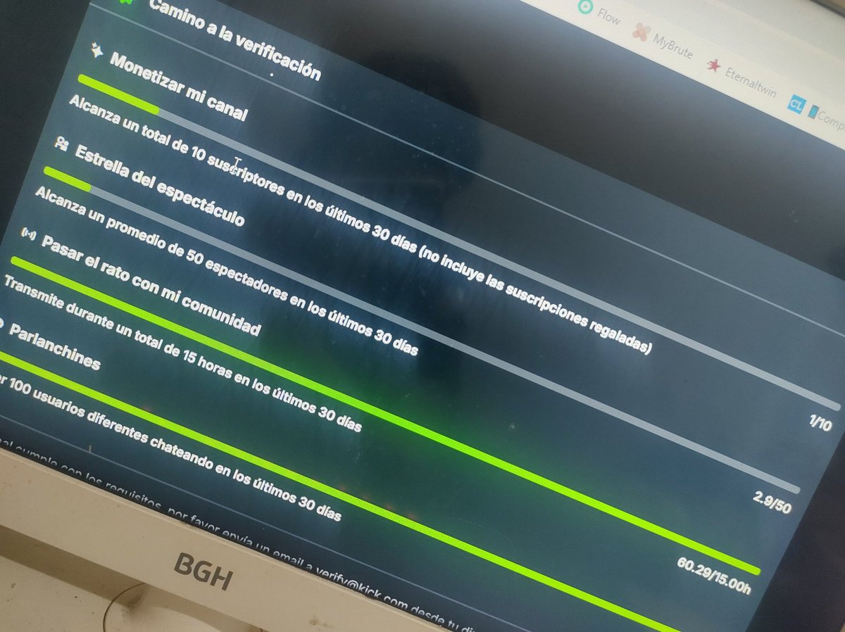 Ya lo visualize, no importa Pero antes de que termine enero voy a llegar a las 10 subs y a la media! Vamos carajo deseenmen suerte, muchas horas de esfuerzo tienen que tener sus frutos, vamos para adelante!