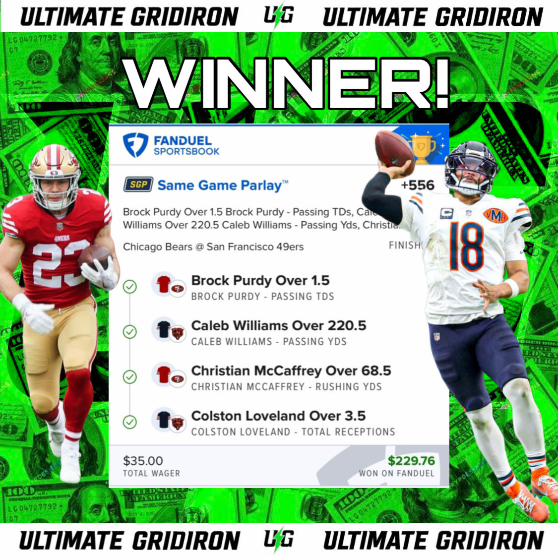 Ultimate Gridiron tweet media