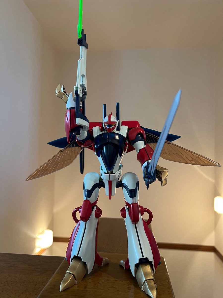 聖戦士ダンバイン R3ビルバイン完成‼️😆 デカい‼️スプレー缶塗装で