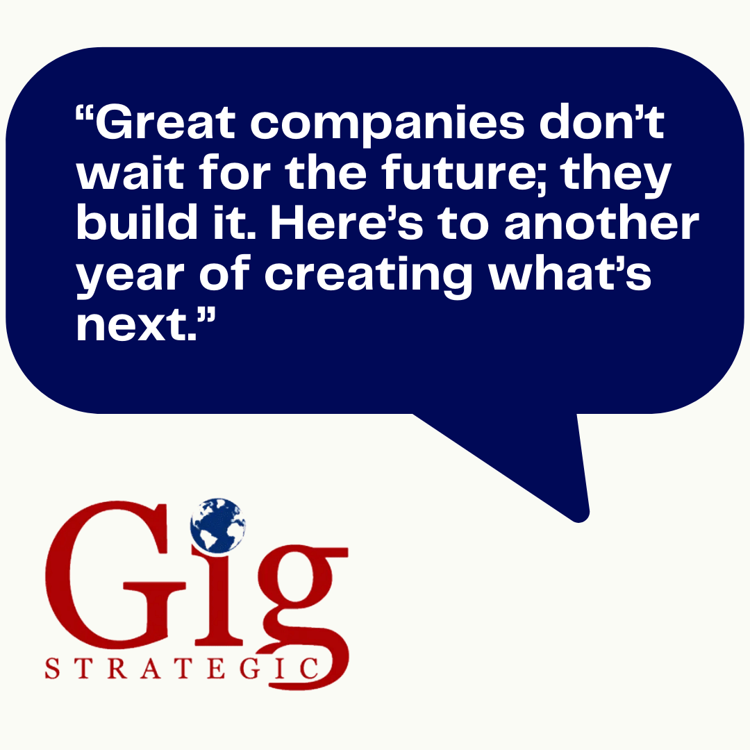 GigStrategic's tweet photo. The future belongs to those who build it. We’re committed to helping businesses take bold steps forward in the year ahead. Let's Work together!

#GigStrategic #DigitalMarketing #FutureFocused https://t.co/9KPIUPUTKr