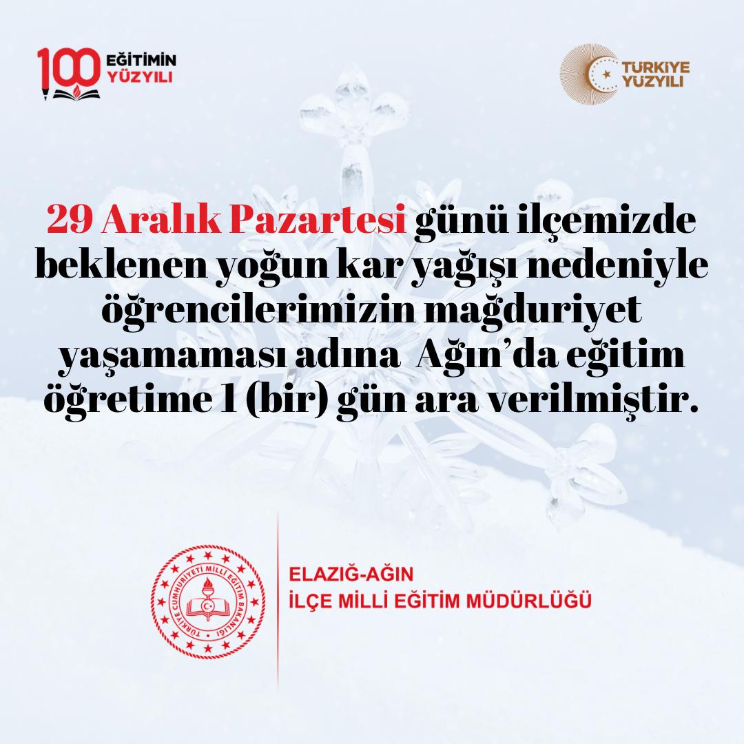 Ağın İlçe Milli Eğitim Müdürlüğü (@agin_mem) on Twitter photo 