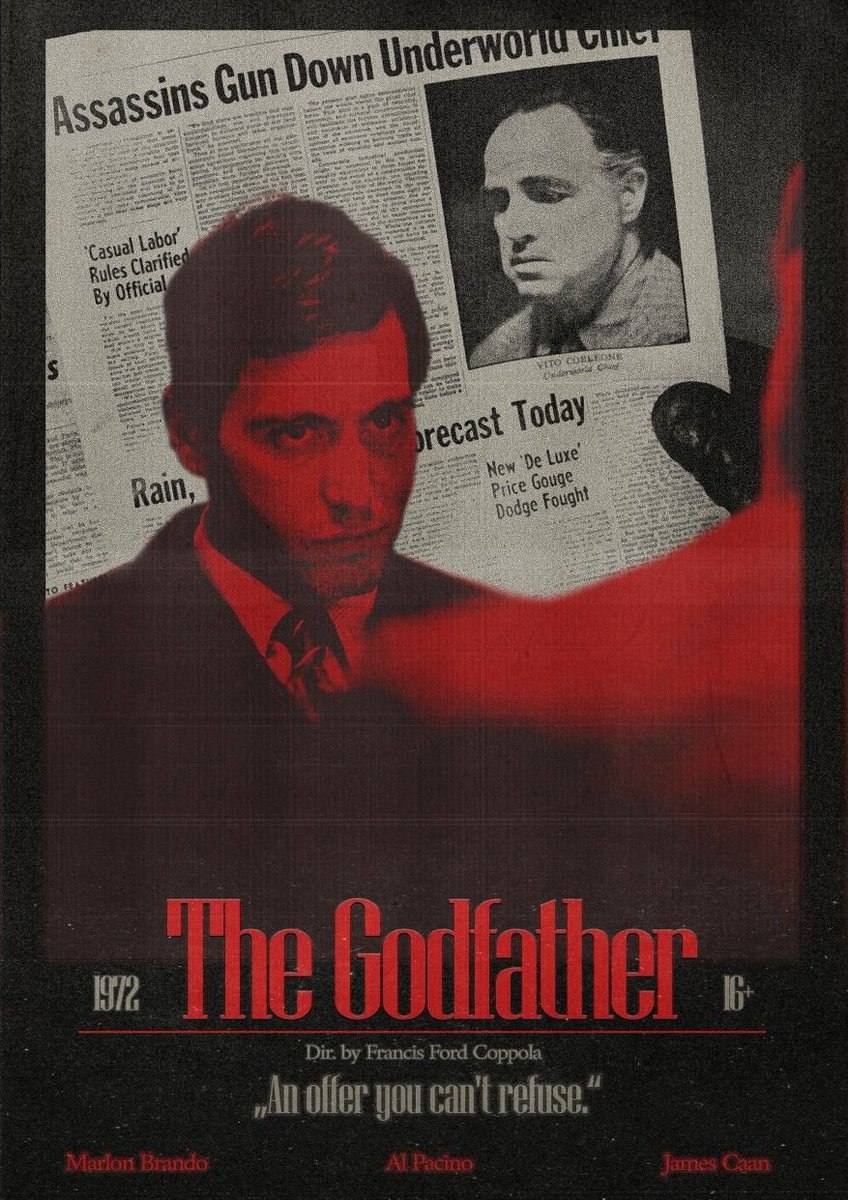 KingPablotz's tweet image. 🎬 The 25 Greatest Organized Crime Movies in Cinema History. 

1. 🇺🇸 The Godfather
2. 🇺🇸 The Godfather Part II
3. 🇺🇸 Goodfellas
4. 🇺🇸 The Departed
5. 🇺🇸 American Gangster
6. 🇺🇸 A Bronx Tale
7. 🇺🇸 Scarface
8. 🇺🇸 Heat
9. 🇺🇸 The Usual Suspects
10. 🇺🇸 Casino
11. 🇺🇸 The Untouchables…