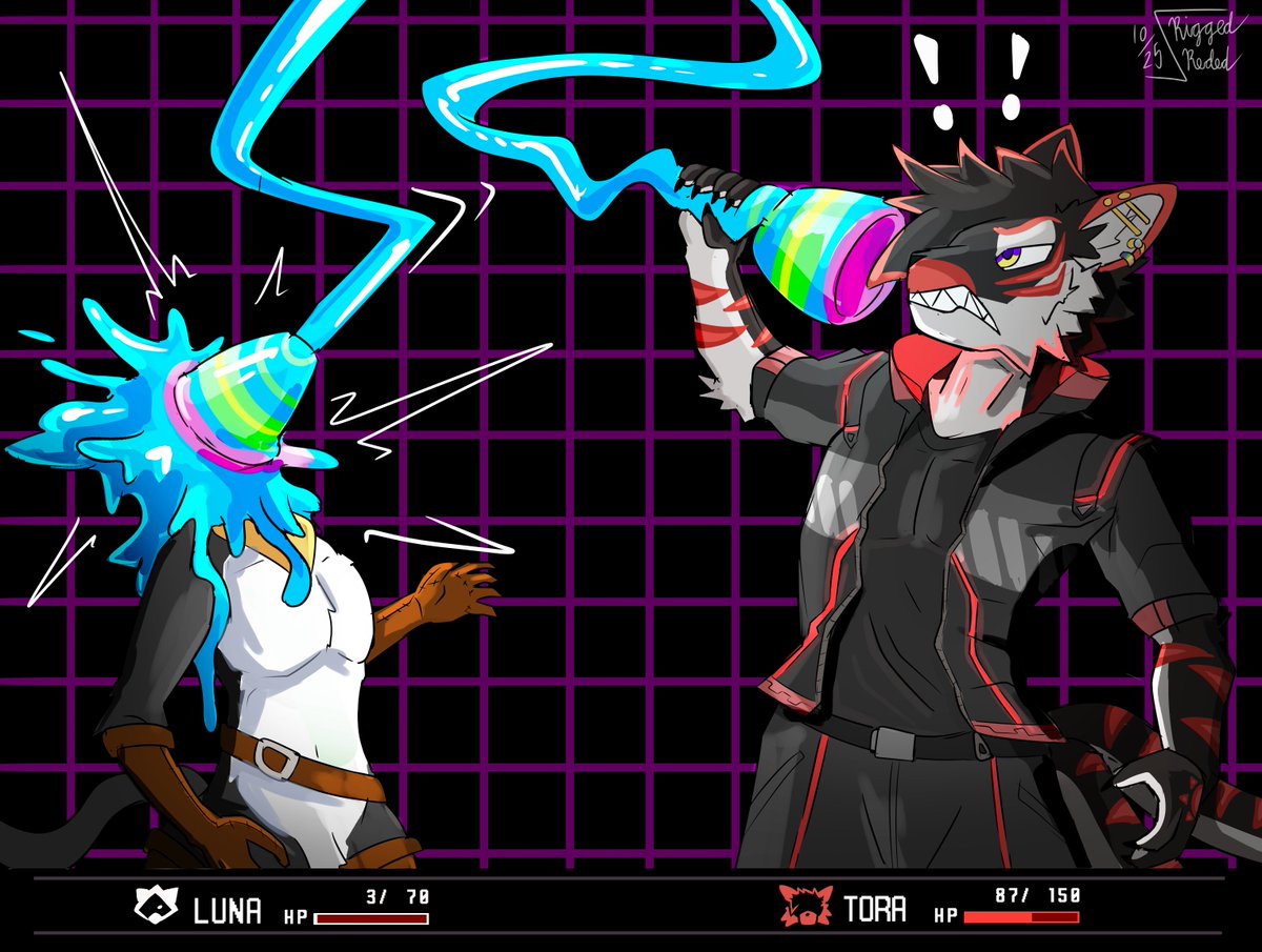 riggedreded's tweet photo. You just had to face every single enemy and hazard didn't you~

Reward for @AureaSharky and @LunaProtoNSFW https://t.co/WmDMxerYLu