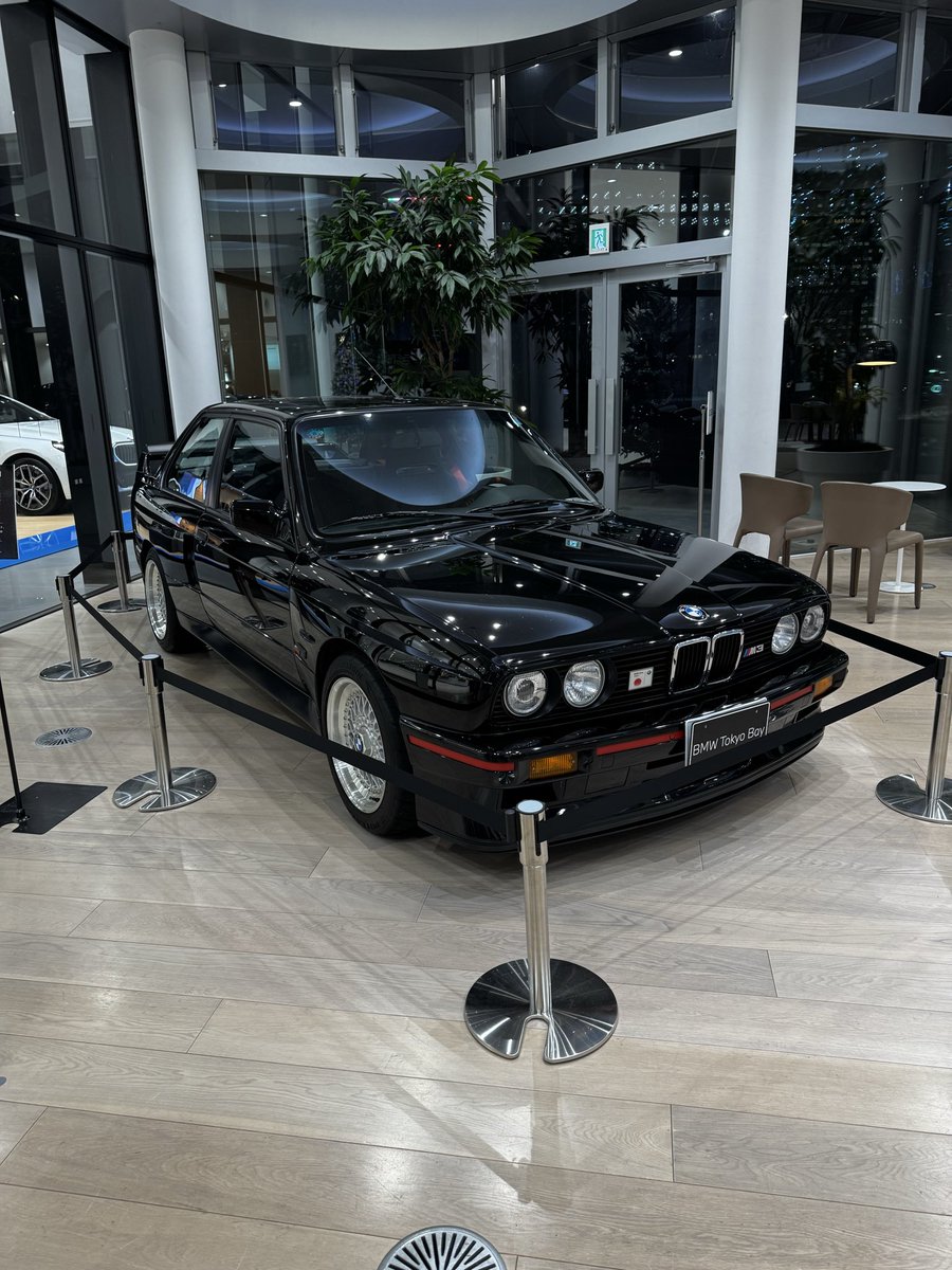 JayJayTheGreat_'s tweet photo. Japan spec E30 M3 at @bmwtokyomini https://t.co/ACS0QASUbI