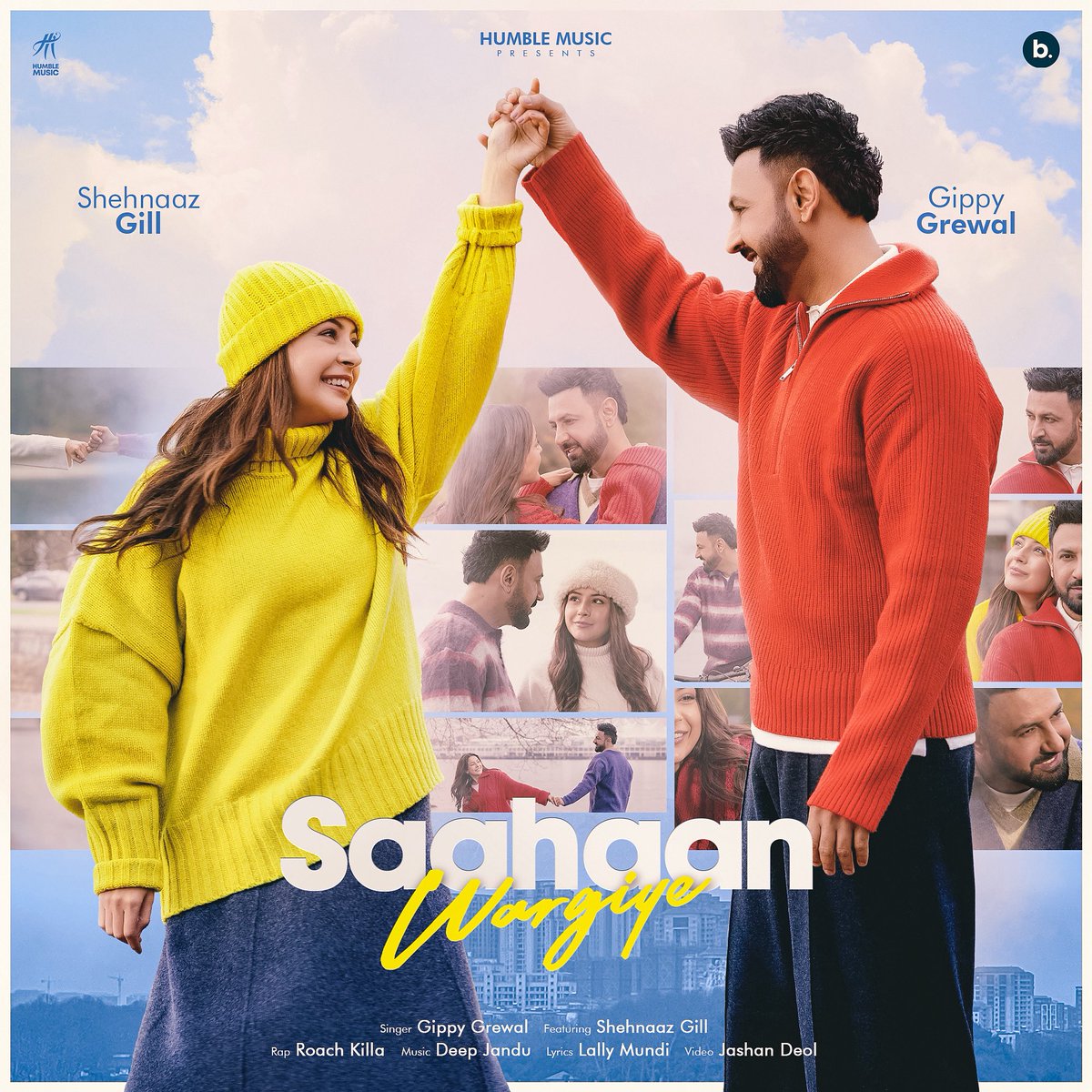 New year, New feels, Same Pure Love &amp; Friendship❤️
Saahaan Wargiye 💫 Releasing on 2nd Jan 2026..💕

<a href="/GippyGrewal/">Gippy Grewal</a> <a href="/ishehnaaz_gill/">Shehnaaz Gill</a> 
<a href="/DeepJandu/">Deep Jandu</a> #lallymundi <a href="/roachkilla1/">Roach Killa</a> #jashandeoll <a href="/bhana_la/">Bhana La</a> <a href="/TheHumbleMusic/">Humble Music</a> <a href="/believeasdindia/">Believe Artist Services South Asia</a> 

#gippygrewal #ShehnaazGill #humblemusic