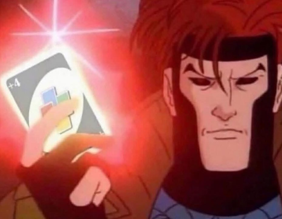 Callunc's tweet image. When you have to teach the young ones that
"family" means nothing in UNO