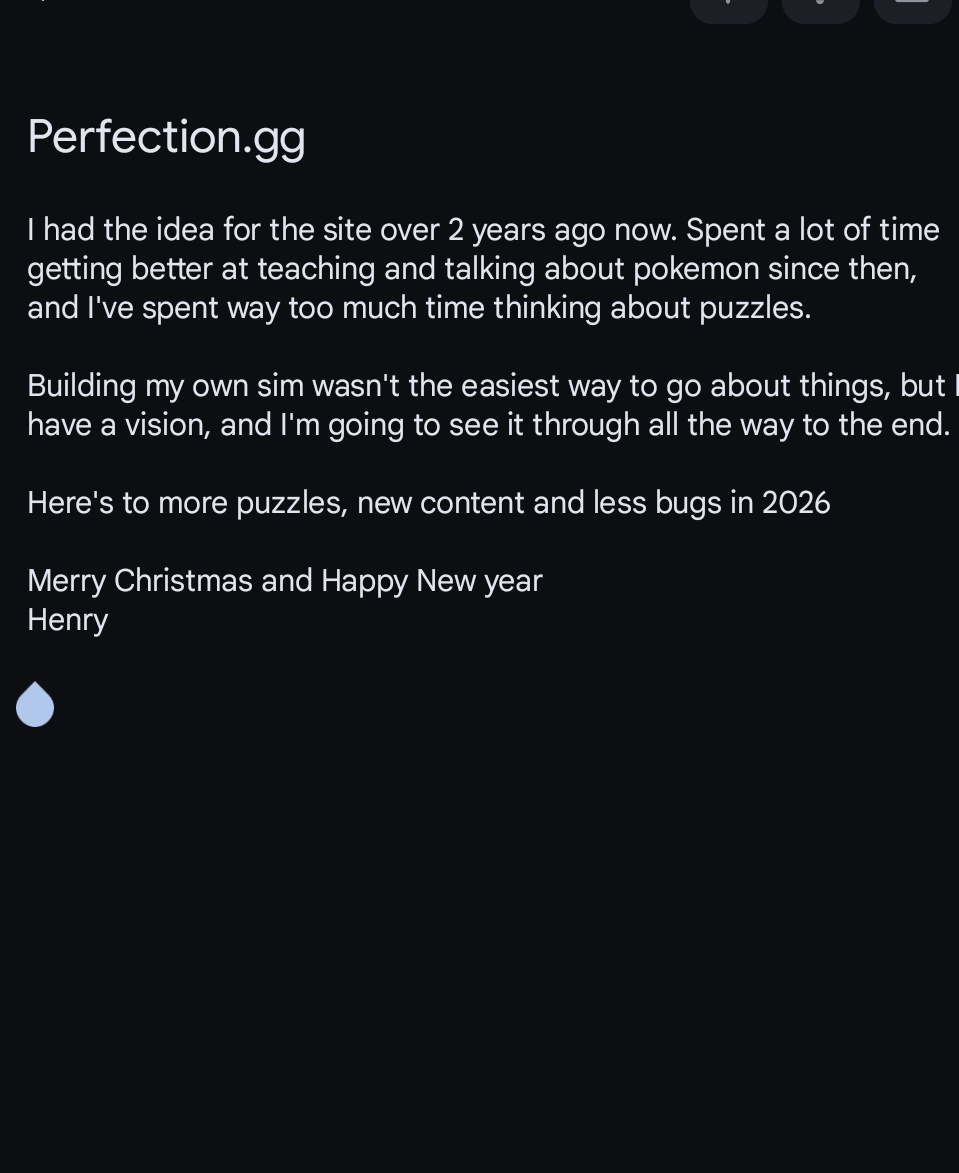 BenryBrand's tweet image. Put up a new puzzle - very useful and satisfying skills for Noctowl/Charizard + a message from me

playable at perfection.gg