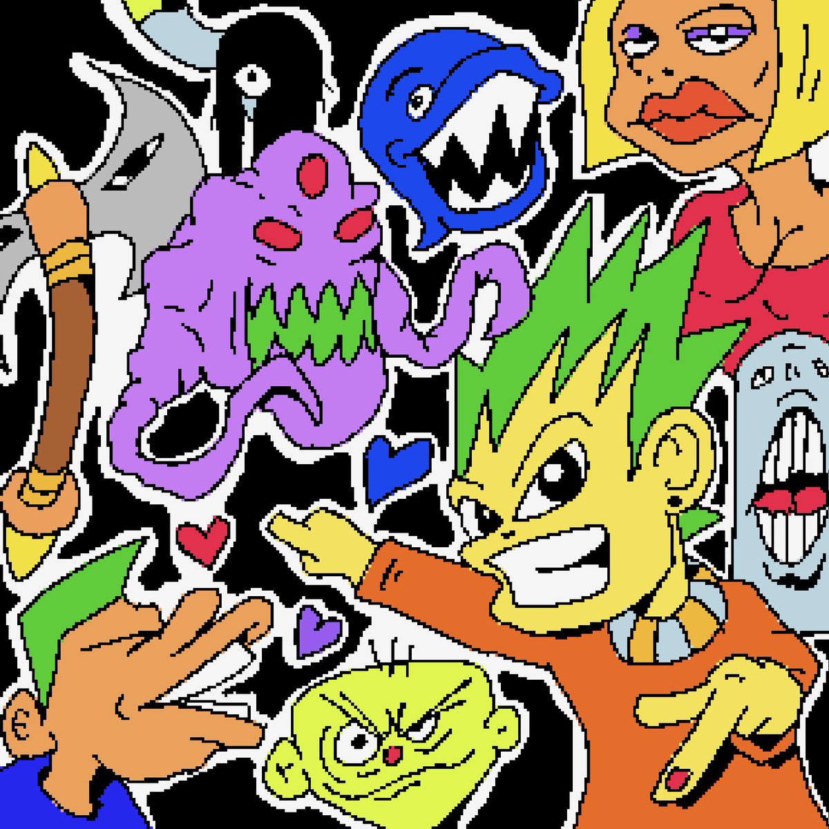 ReptilianHybrid's tweet image. Drawings I did