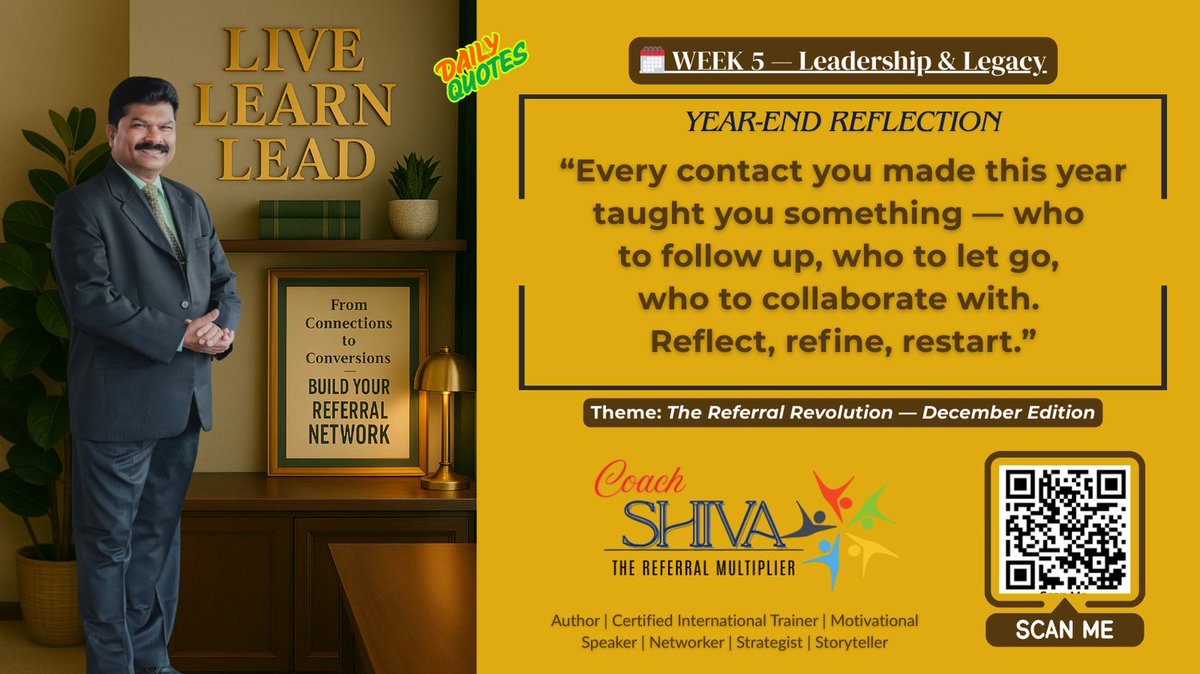 antsint's tweet photo. Review your relationships before resetting your goals.

#Hashtags: #YearEndReflection #NetworkingIndia https://t.co/bL8KWYZso2