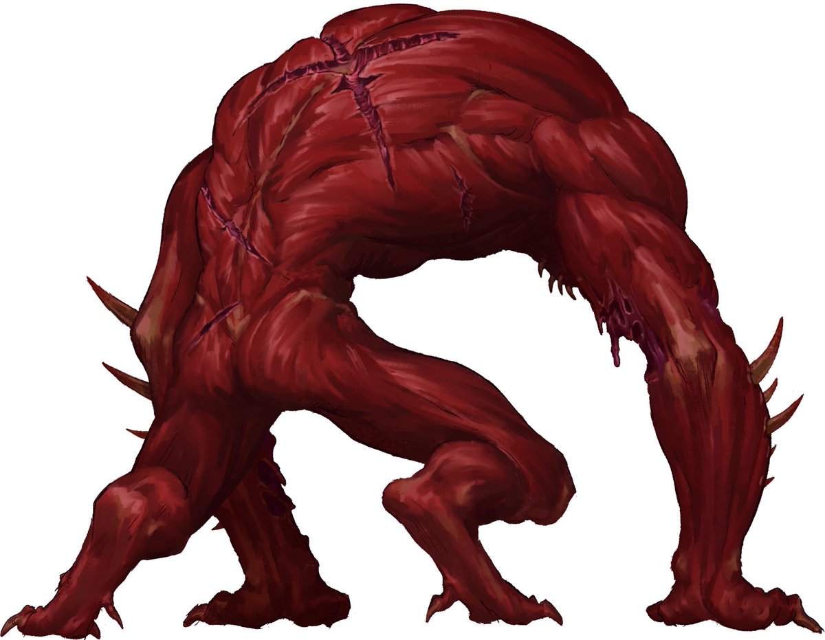 O Zumbi de Sangue Bestial não tinha o direito de ter um design tão bom.
Uma verdadeira aula de creature design sendo muito eficaz no “simples”. 
É só isso mesmo, só queria fazer um post de apreciação ao design zika desse bixo. 
#HEXATOMBE